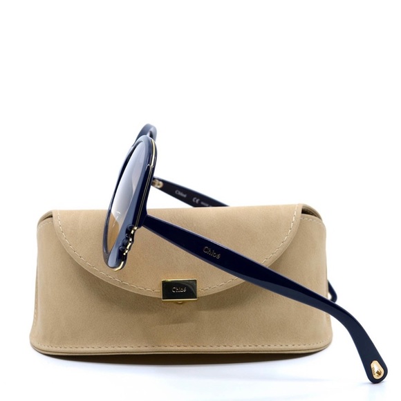 Navy Blue Chole Royal Blue Sunglasses main image 4